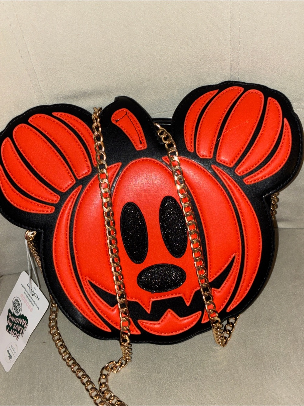 Mickey Mouse Pumpkin crossbody purse
